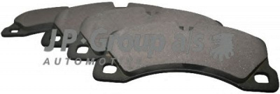 JP GROUP 1163607110 -  Комплект тормозных колодок, дисковый тормоз